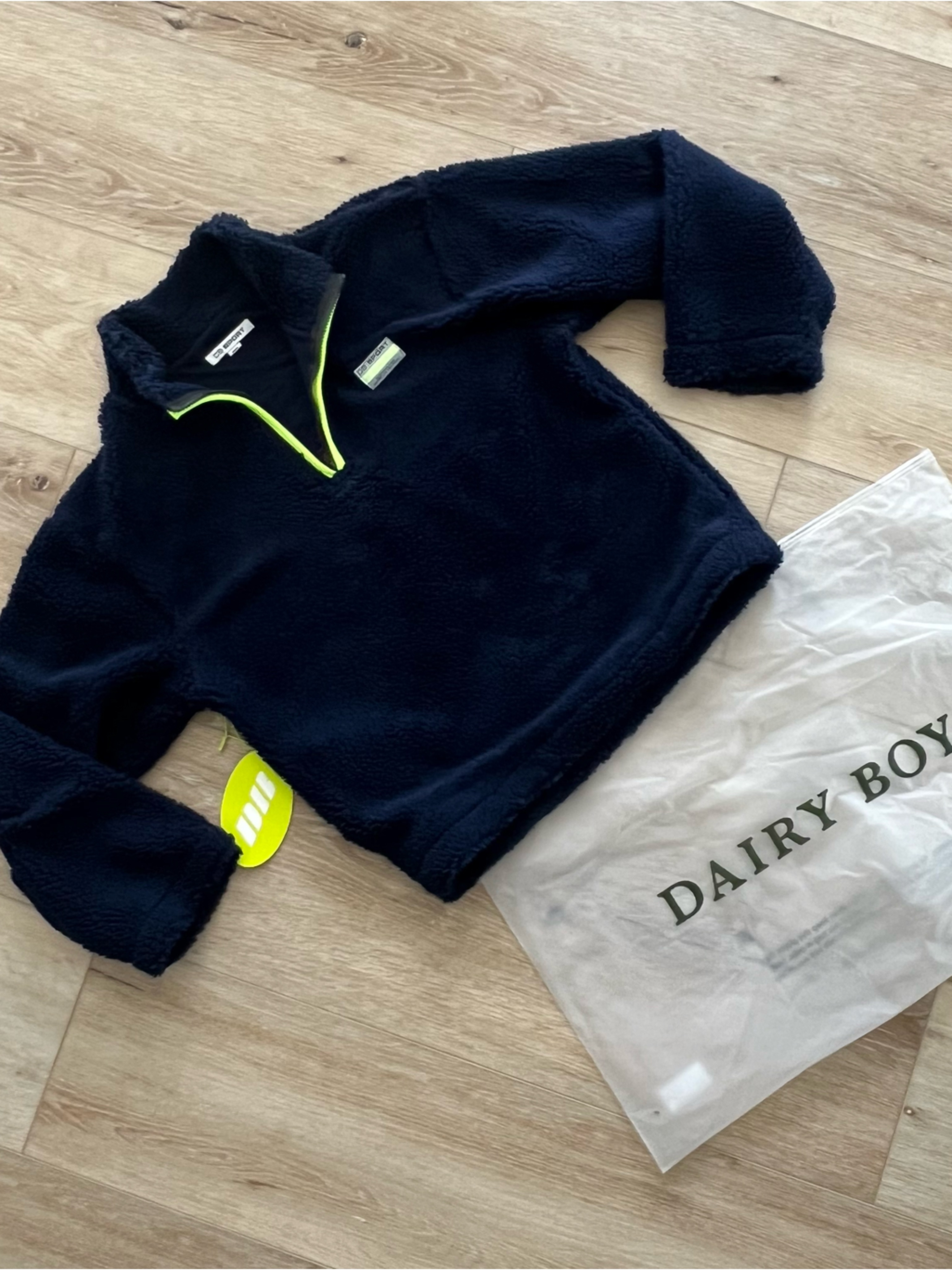 Nwt Dairy Boy Db Sport Mountain Navy Fleece — image 7 of 8